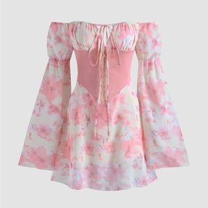 Plus Enchanted Moments Corset Minidress